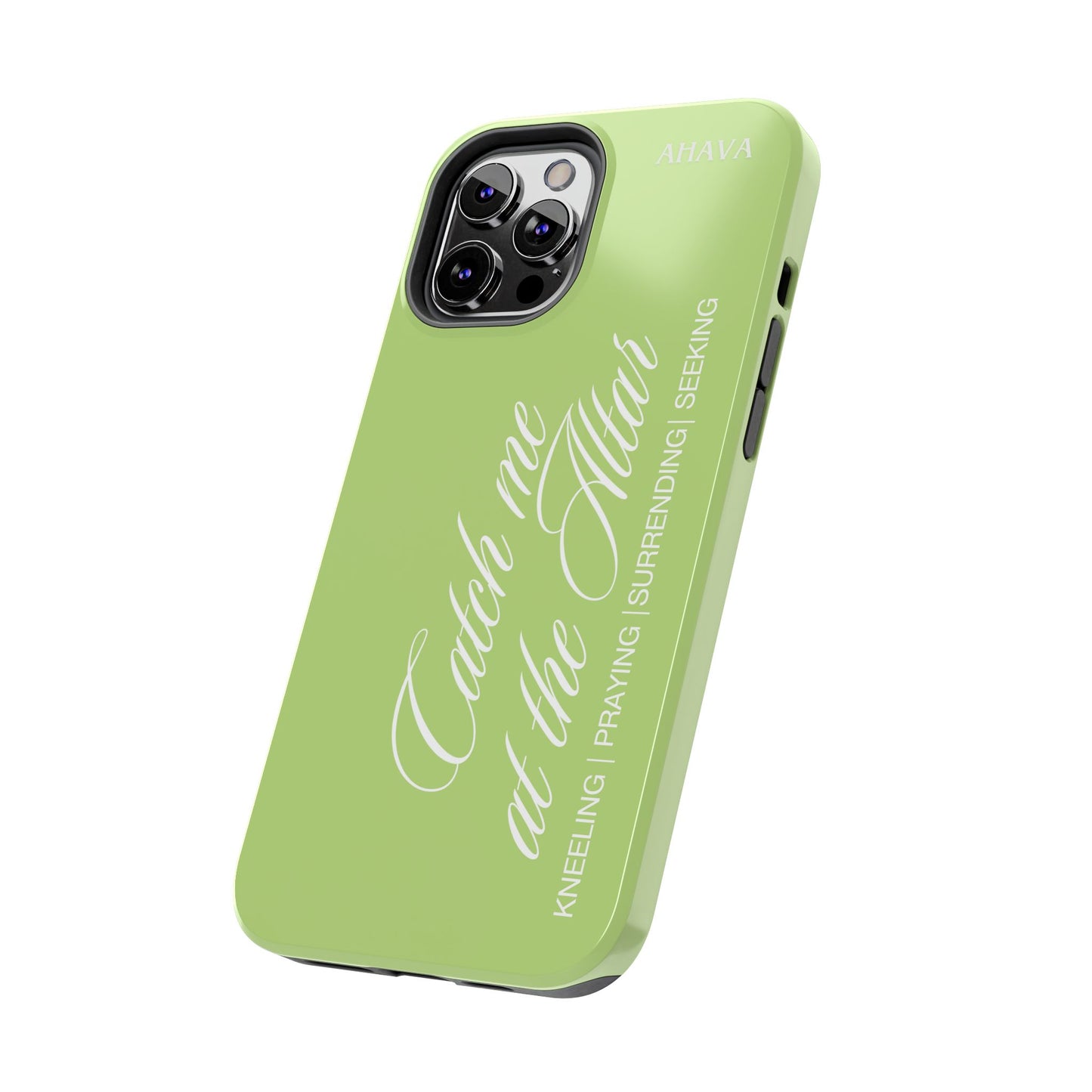 "Catch Me at the Altar" Matcha Tea Phone Case