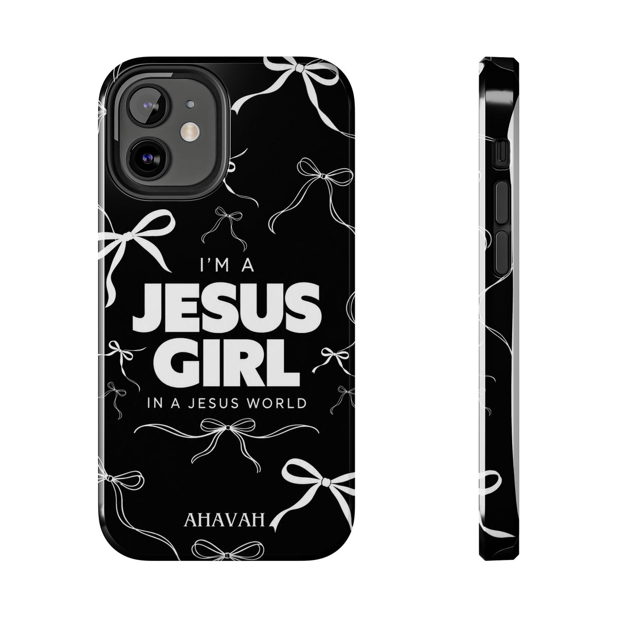 I'm a Jesus Girl Case - Midnight Black