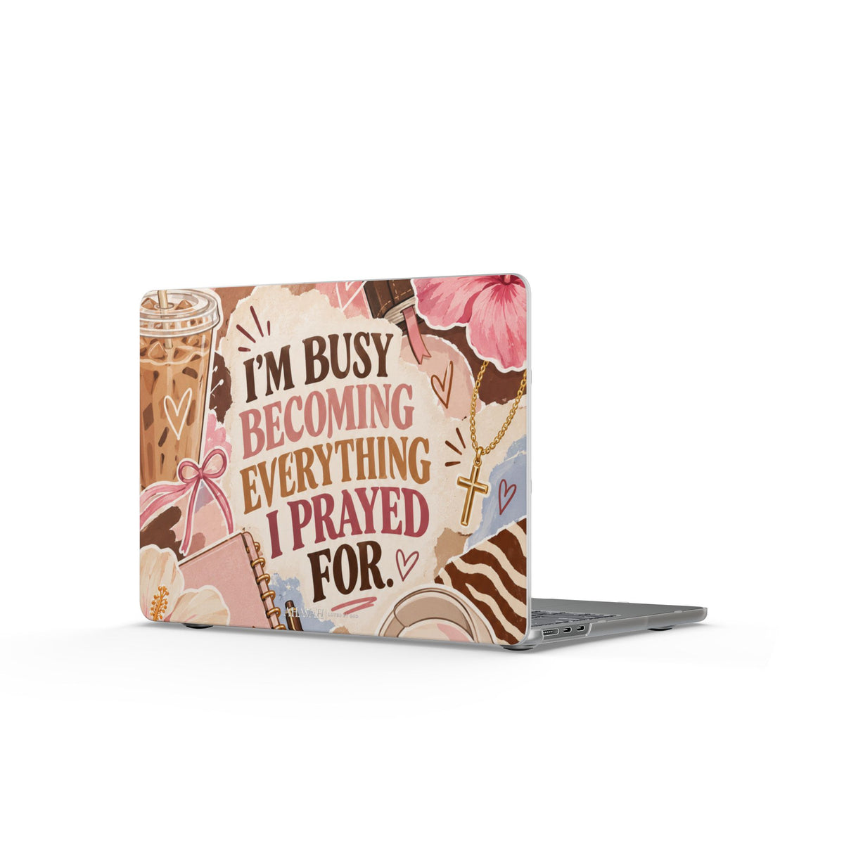 Becoming Everything I Prayed For MacBook Case