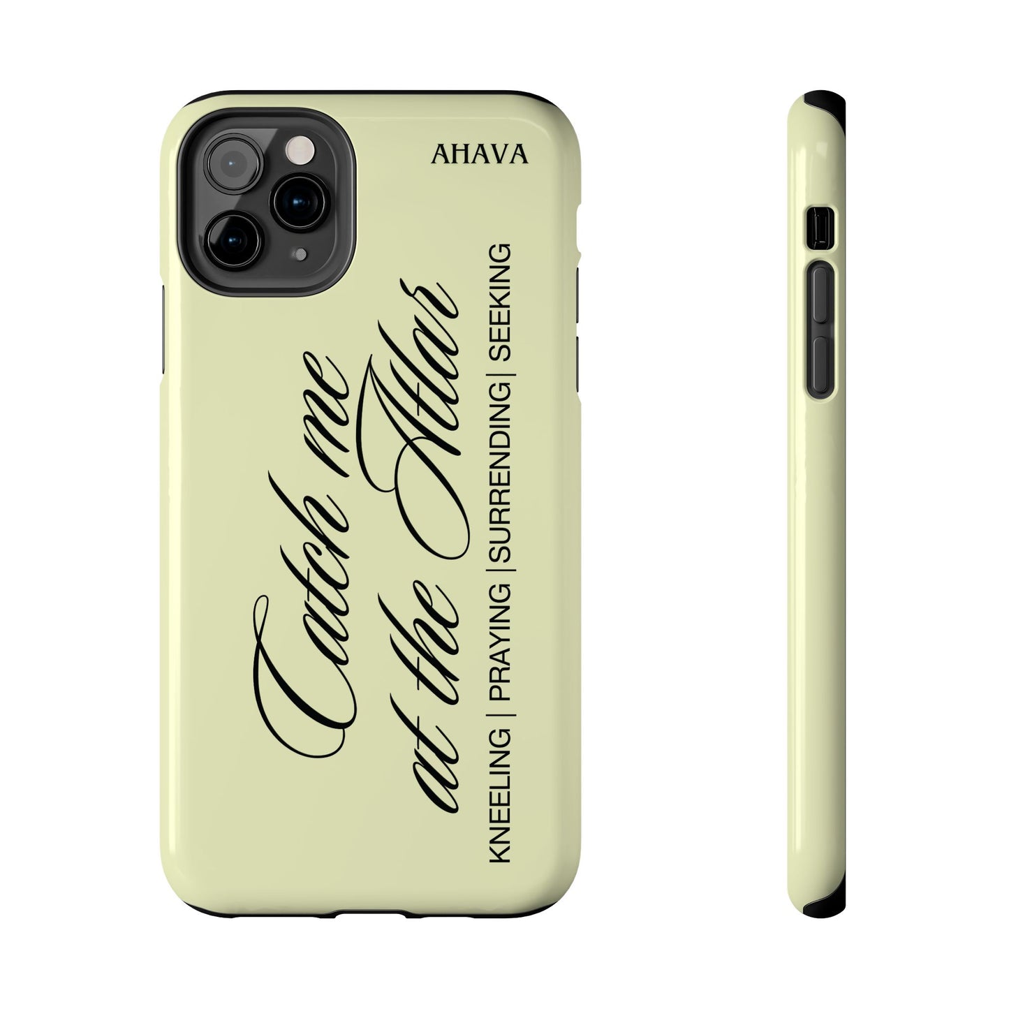 "Catch Me at the Altar" Lemon Phone Case