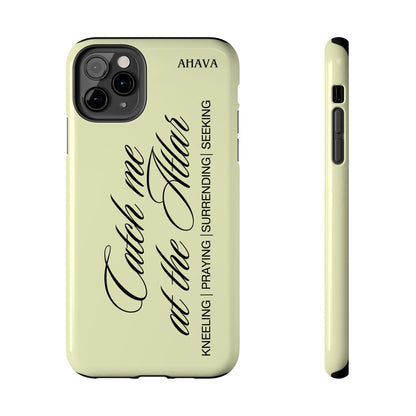 "Catch Me at the Altar" Lemon Phone Case