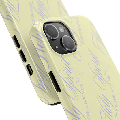 "Holy Spirit, Breathe Upon me" Buttercream Phone Case