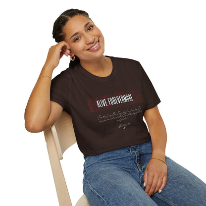 Alive Forevermore T-Shirt – Revelation 1:18