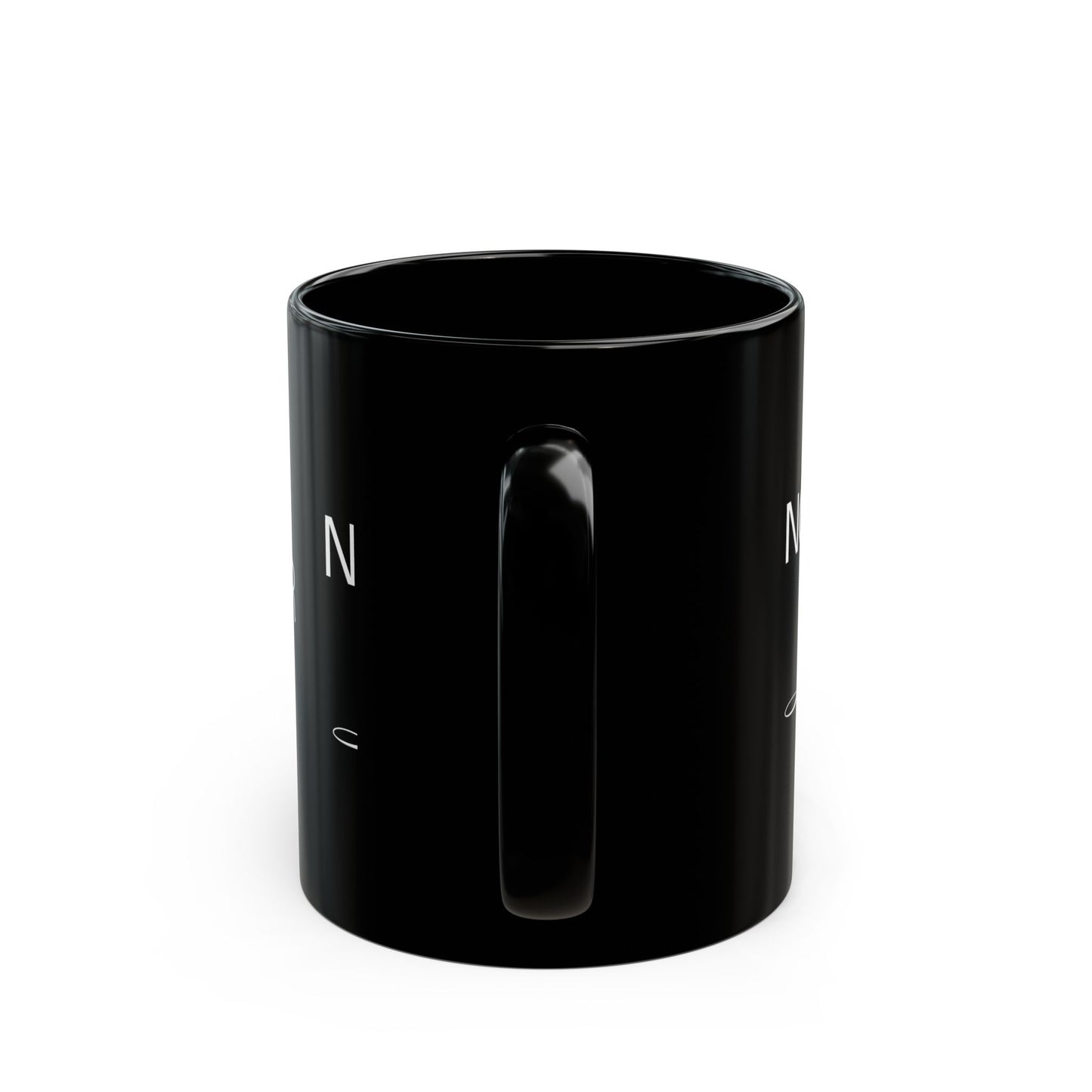 "No Greater Love" Black Mug
