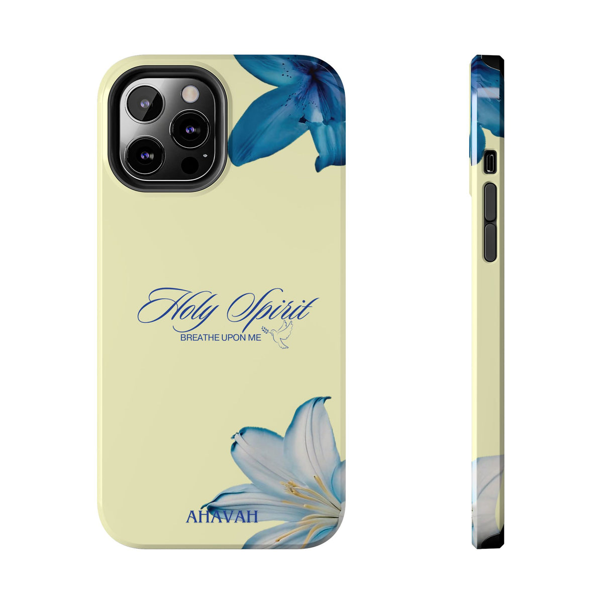 Blue lilies of the LORD