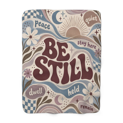 BE STILL Fleece Blanket