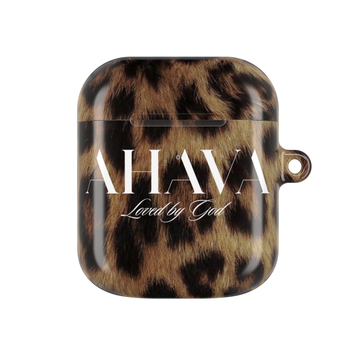 Ahava Leopard Airpod Case