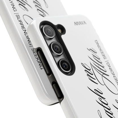 "Catch Me at the Altar" White Phone Case