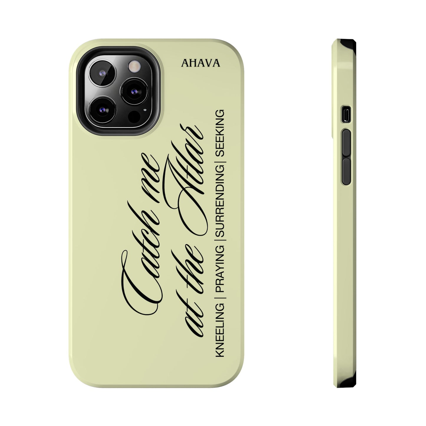 "Catch Me at the Altar" Lemon Phone Case
