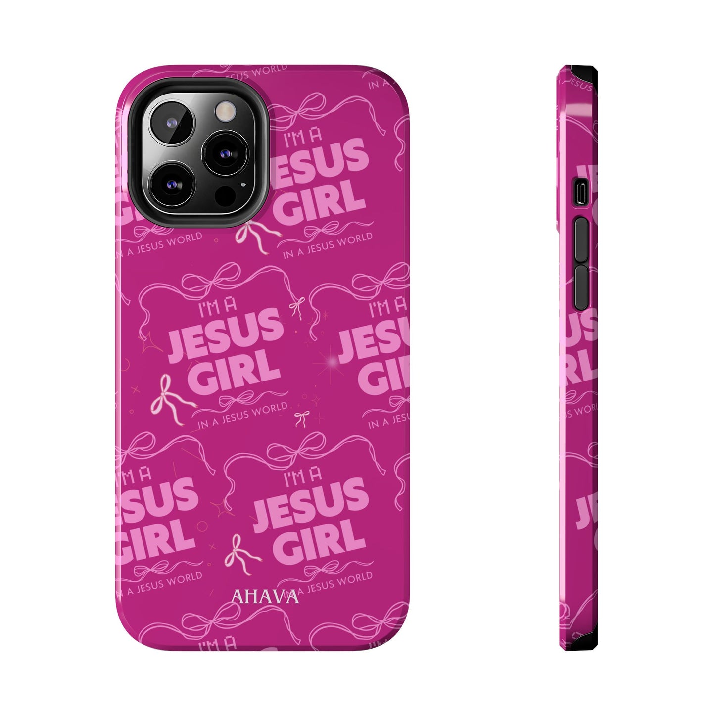 I'm a Jesus Girl Phone Case - Pink