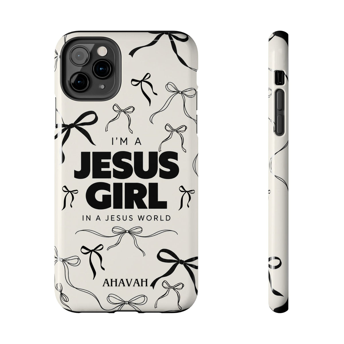 I'm a Jesus Girl White Phone Case