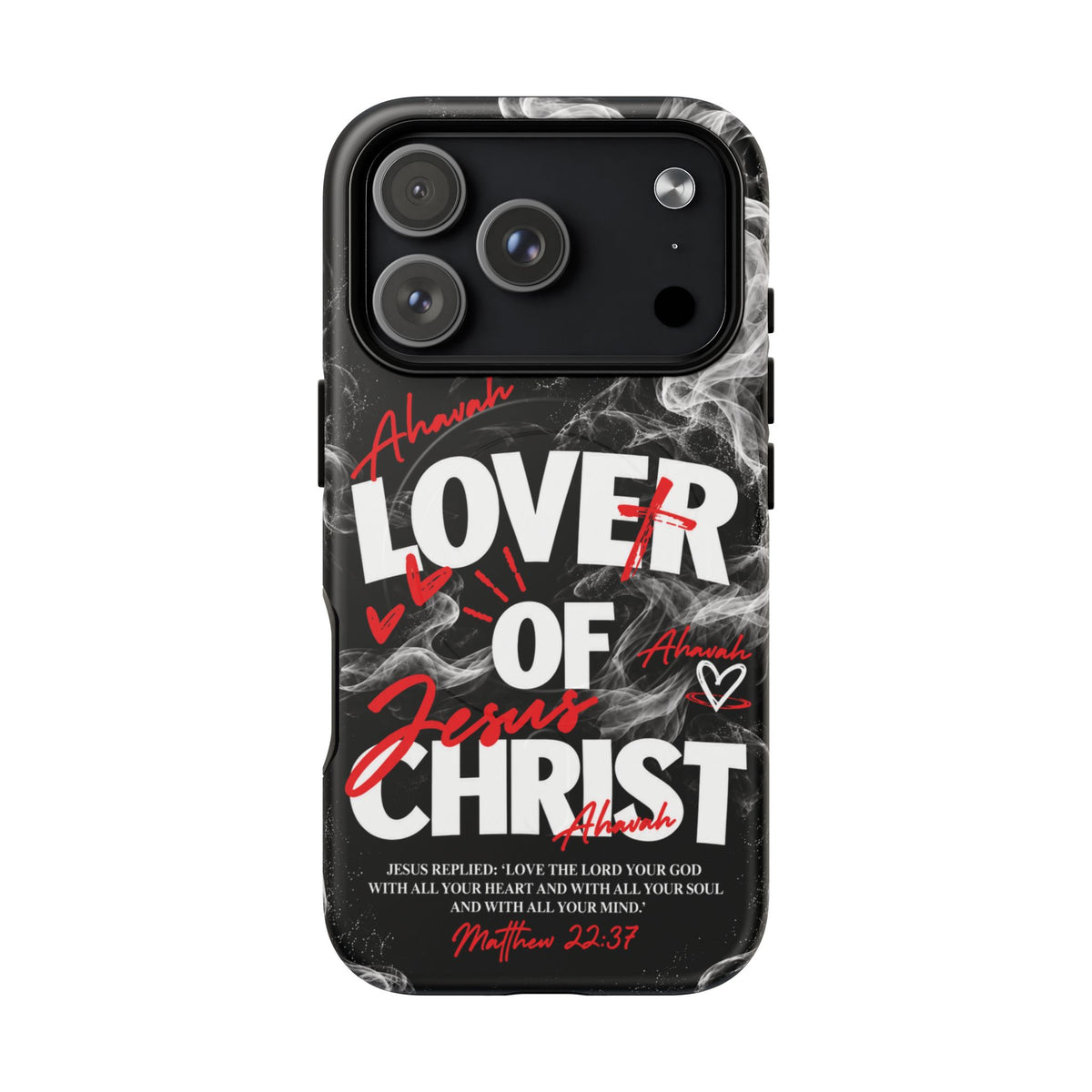 Lover of Christ | Matthew 22:37 MagSafe Phone Case