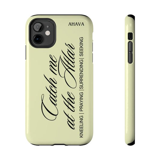 "Catch Me at the Altar" Lemon Phone Case