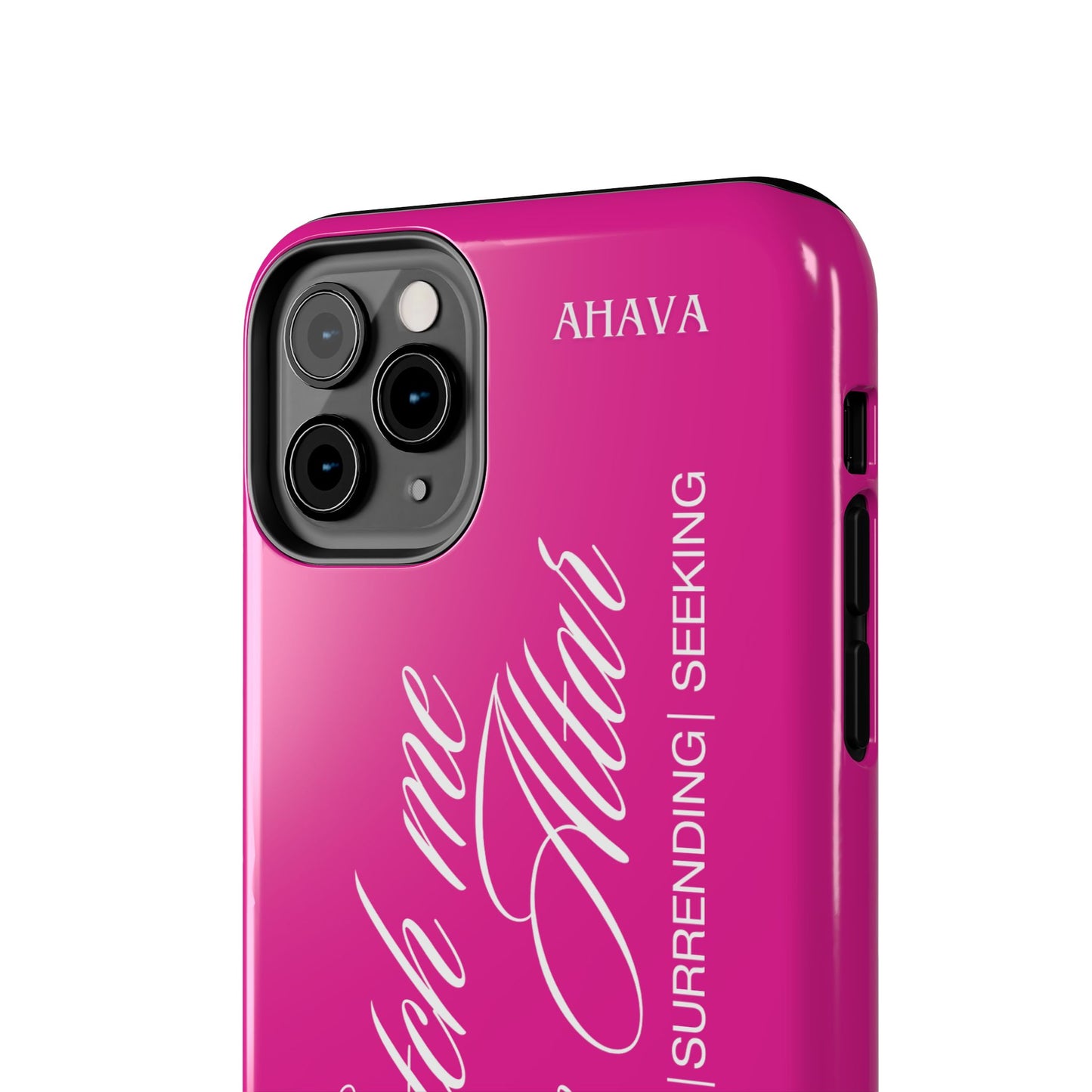 "Catch Me at the Altar" Hot Pink Phone Case
