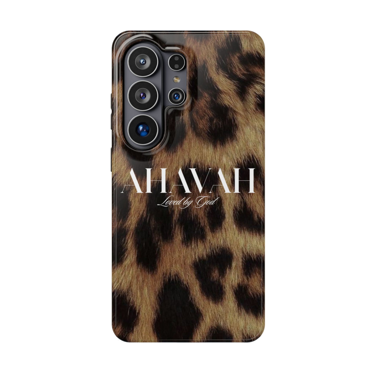 Leopard Print Ahavah Phone Case