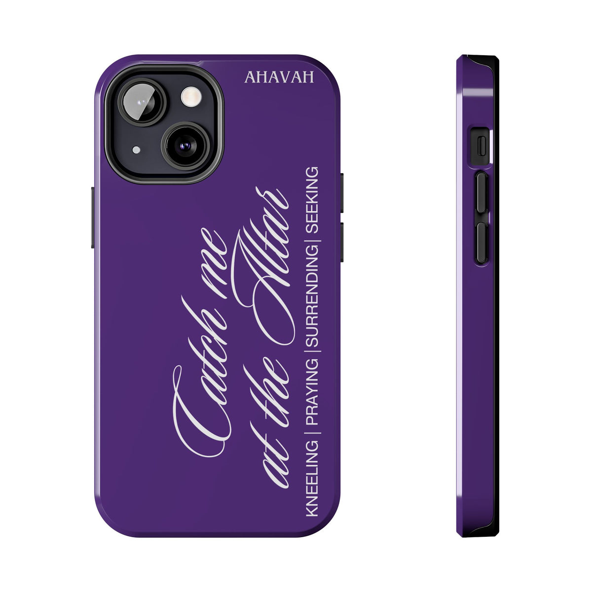 Catch Me at the Altar Phone Case | Royal Violet