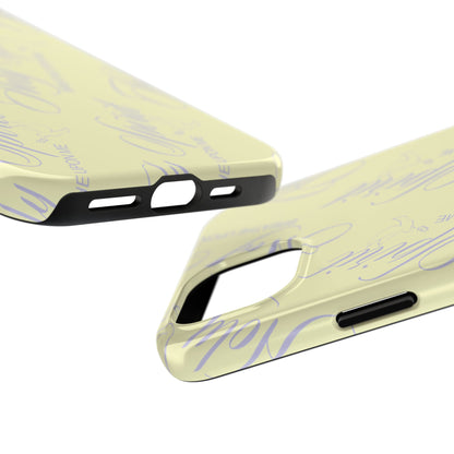 "Holy Spirit, Breathe Upon me" Buttercream Phone Case