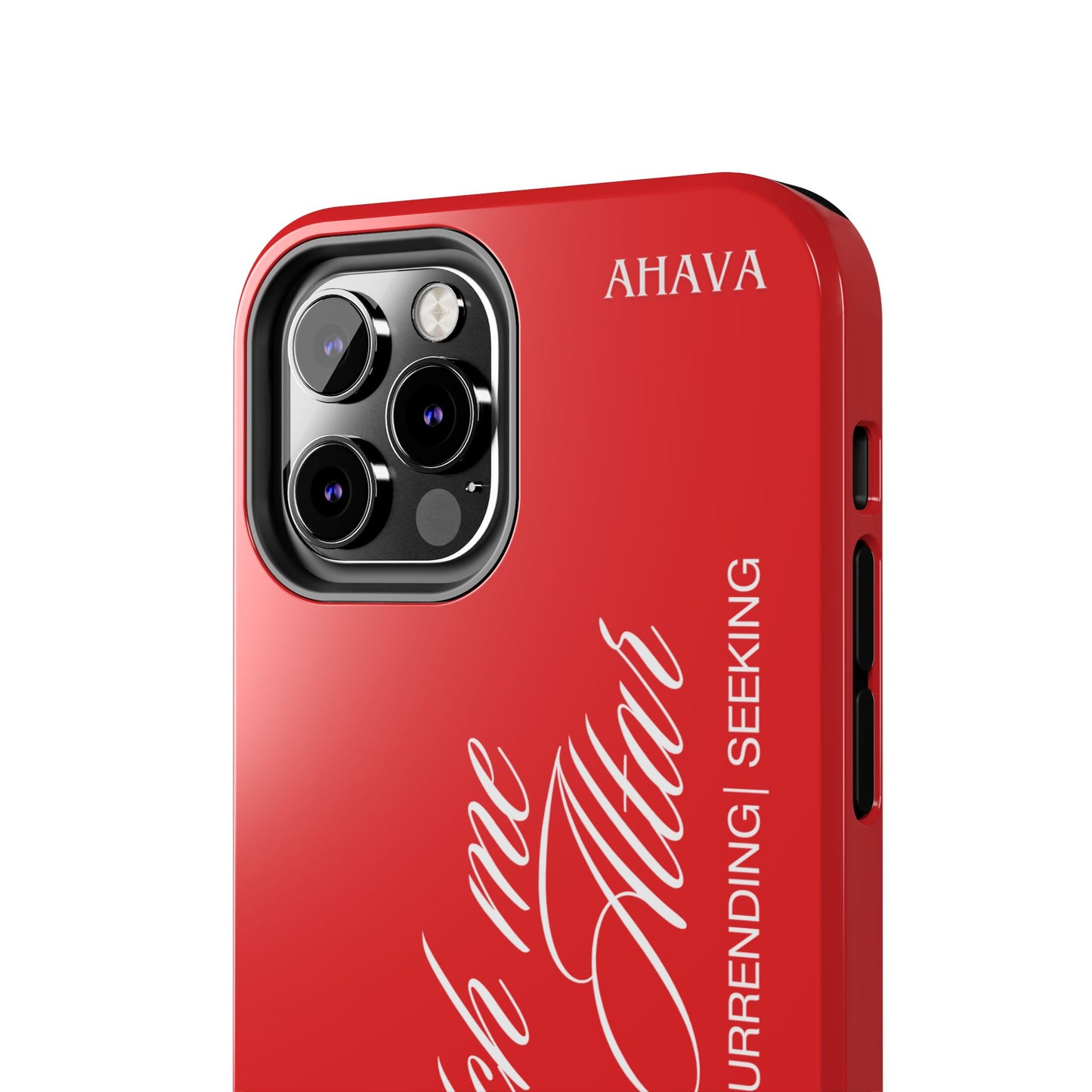 "Catch Me at the Altar" Red Phone Case