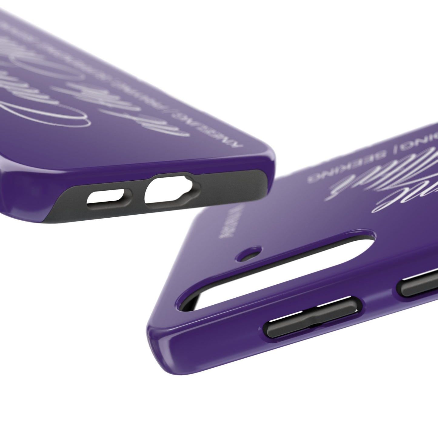 "Catch Me at the Altar" Purple Phone Case