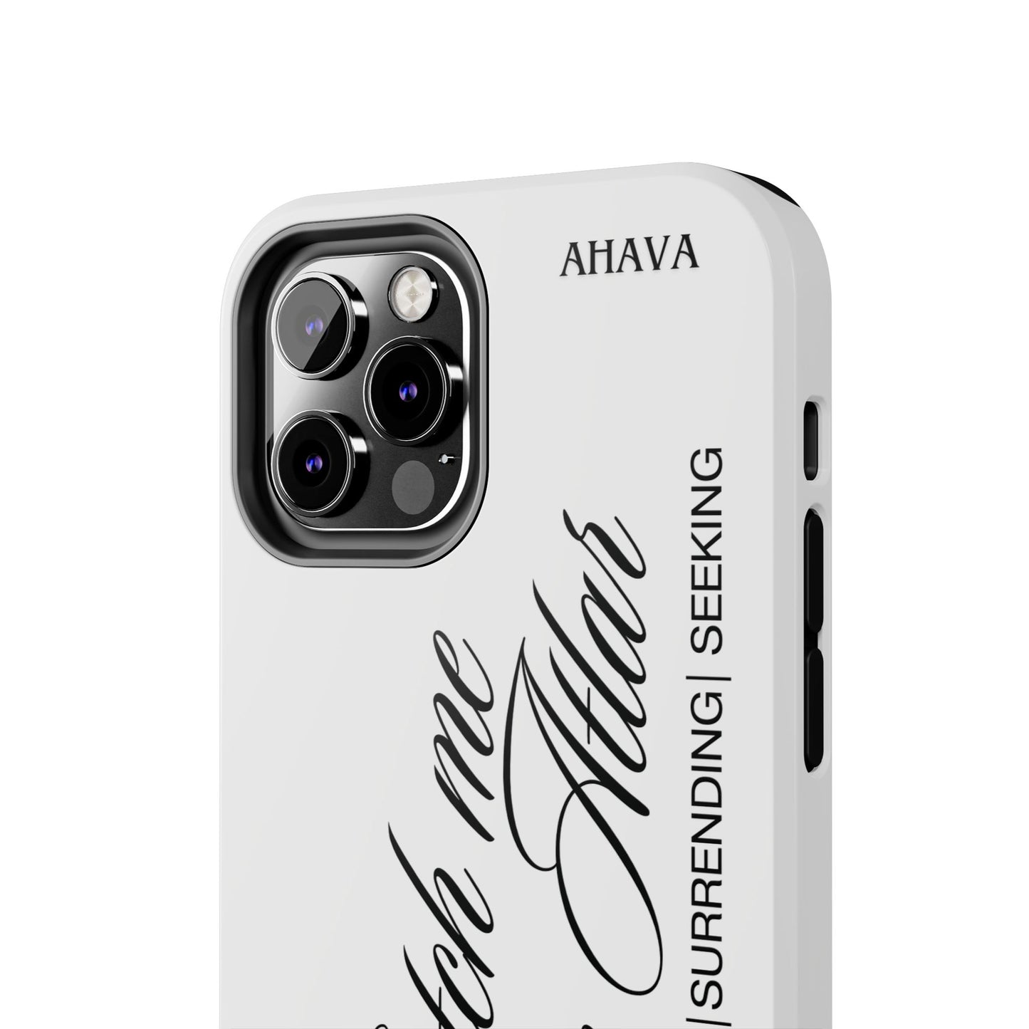 "Catch Me at the Altar" White Phone Case