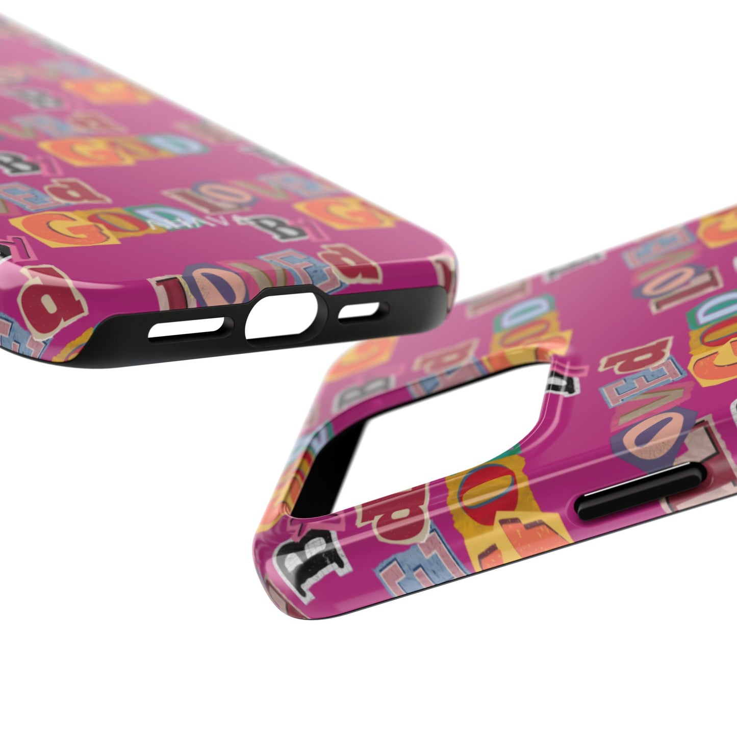 "Loved by God" Pink Phone Case