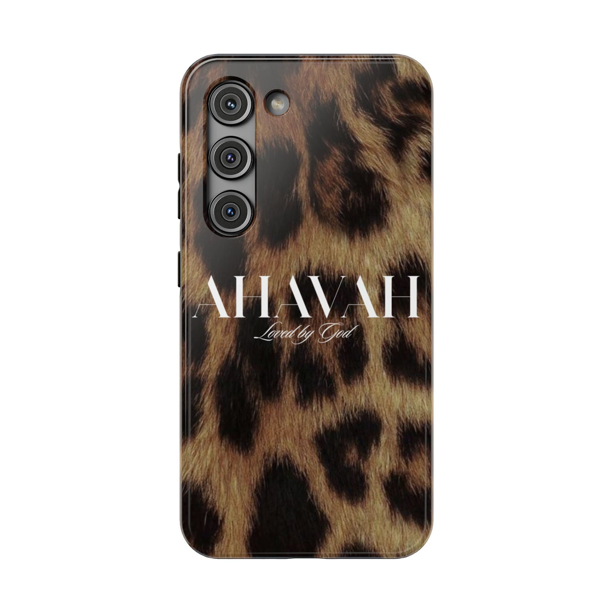 Leopard Print Ahavah Phone Case