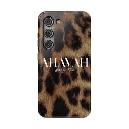 Leopard Print Ahavah Phone Case