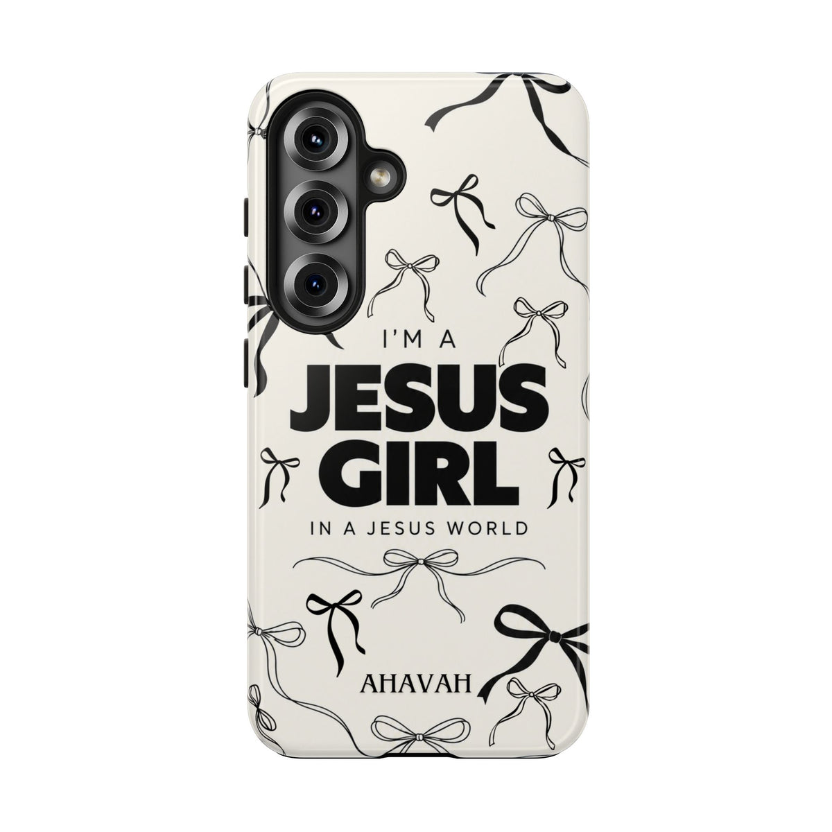 I'm a Jesus Girl White Phone Case