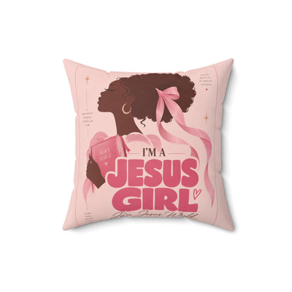 The "Jesus Girl" Accent Pillow