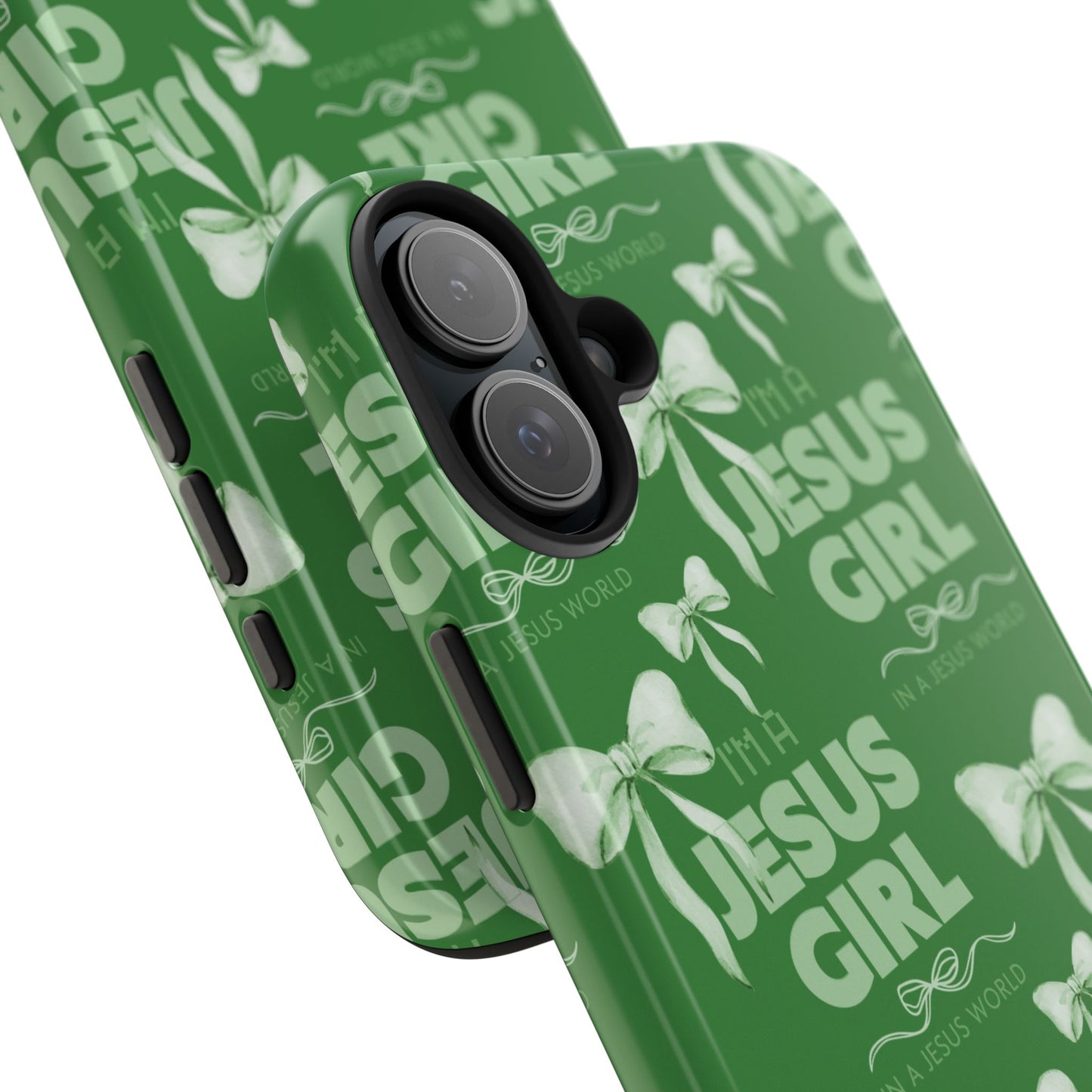 I'm a Jesus Girl Case - Green
