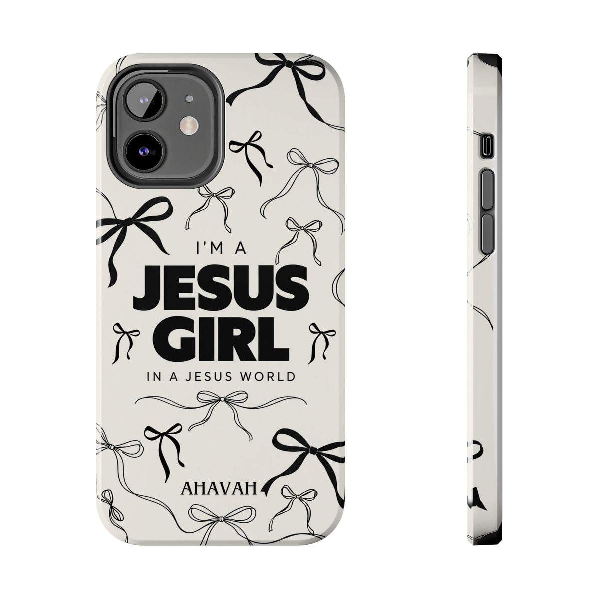 I'm a Jesus Girl White Phone Case