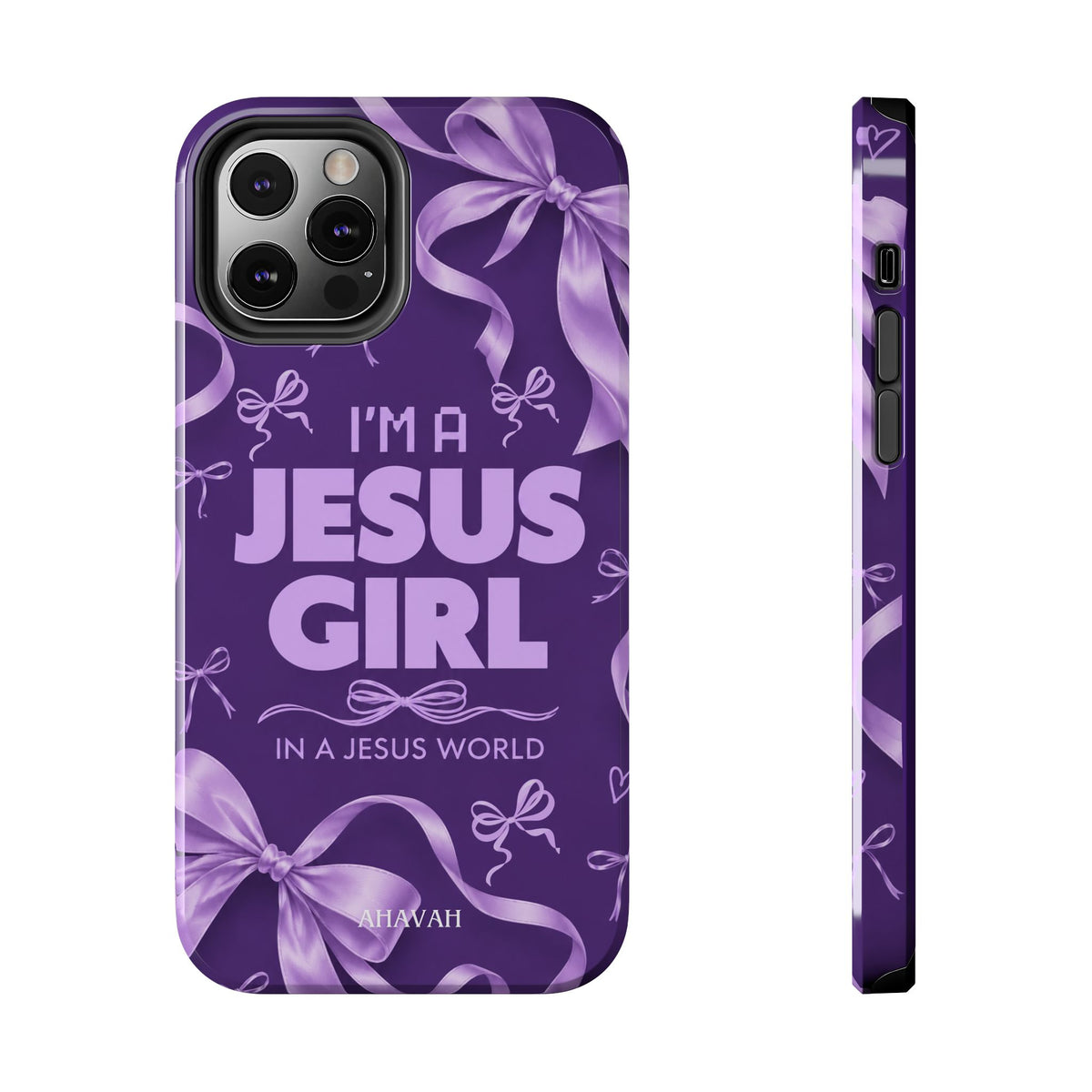I'm a Jesus Girl Phone Case - Purple