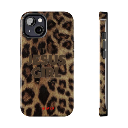 I'm a Jesus Girl Case - Leopard