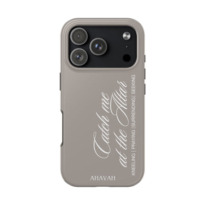 Catch Me at the Altar | Stone Altar Phone Case
