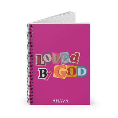 "Loved by God" Pink Notebook