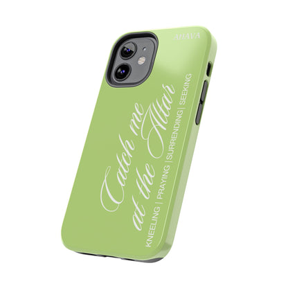 "Catch Me at the Altar" Matcha Tea Phone Case