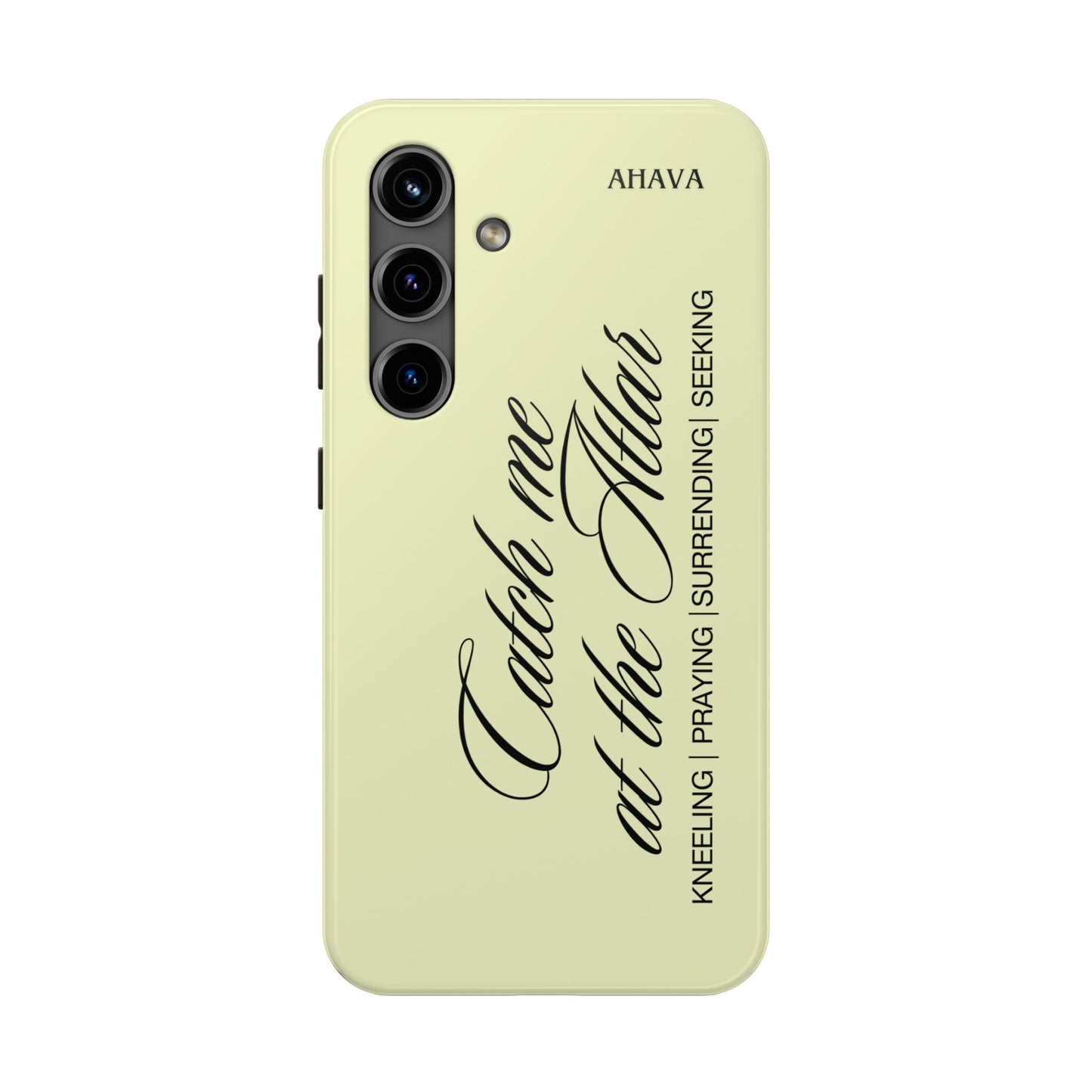"Catch Me at the Altar" Lemon Phone Case