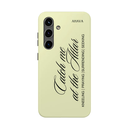 "Catch Me at the Altar" Lemon Phone Case