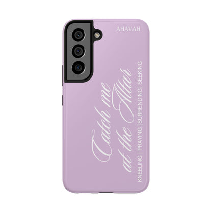 Catch Me at the Altar Phone Case | Lavender Veil