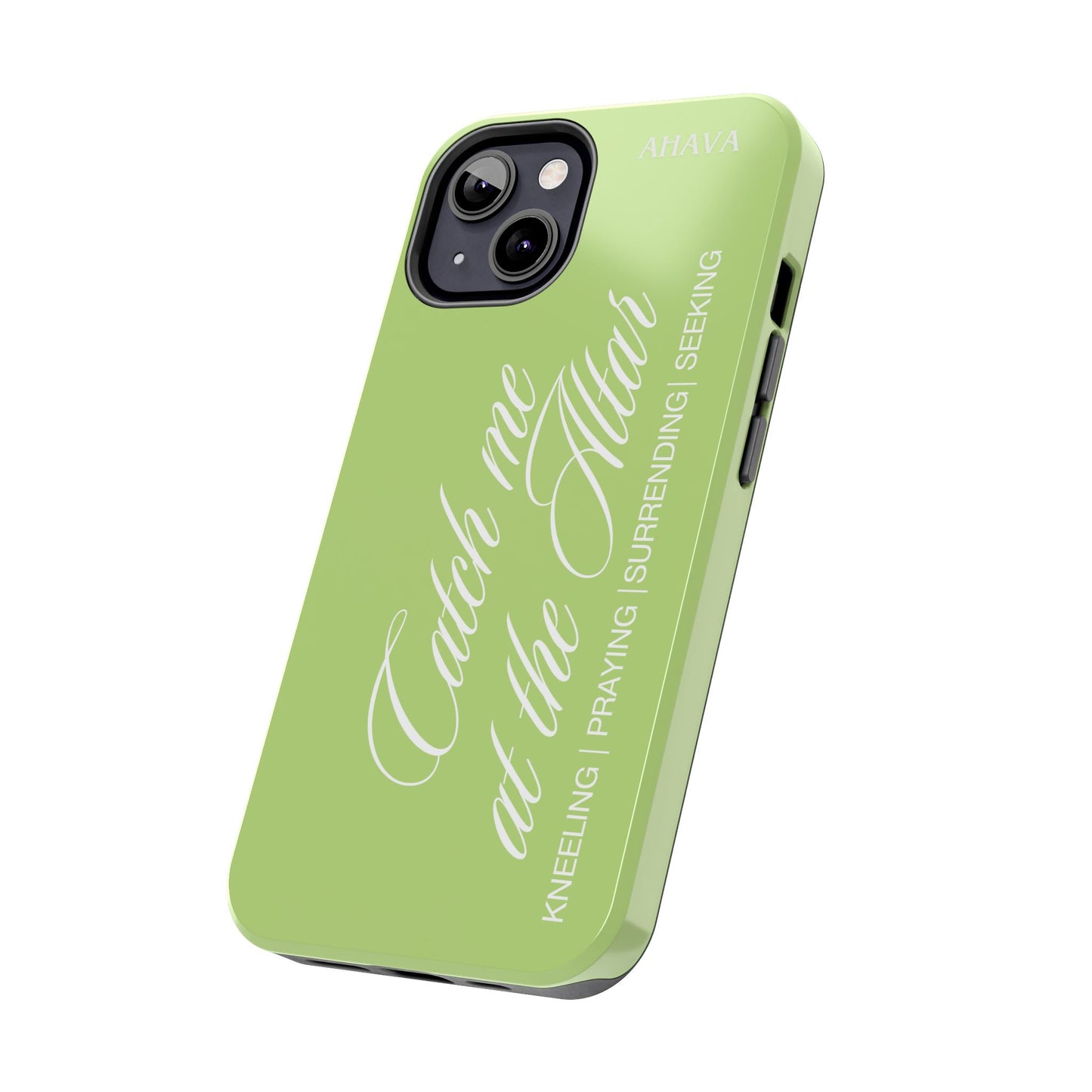 "Catch Me at the Altar" Matcha Tea Phone Case