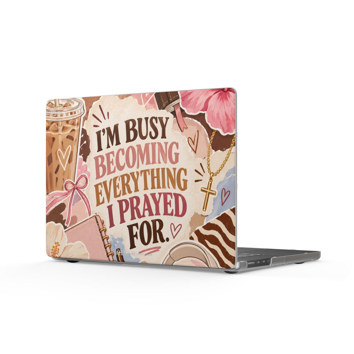 Becoming Everything I Prayed For MacBook Case