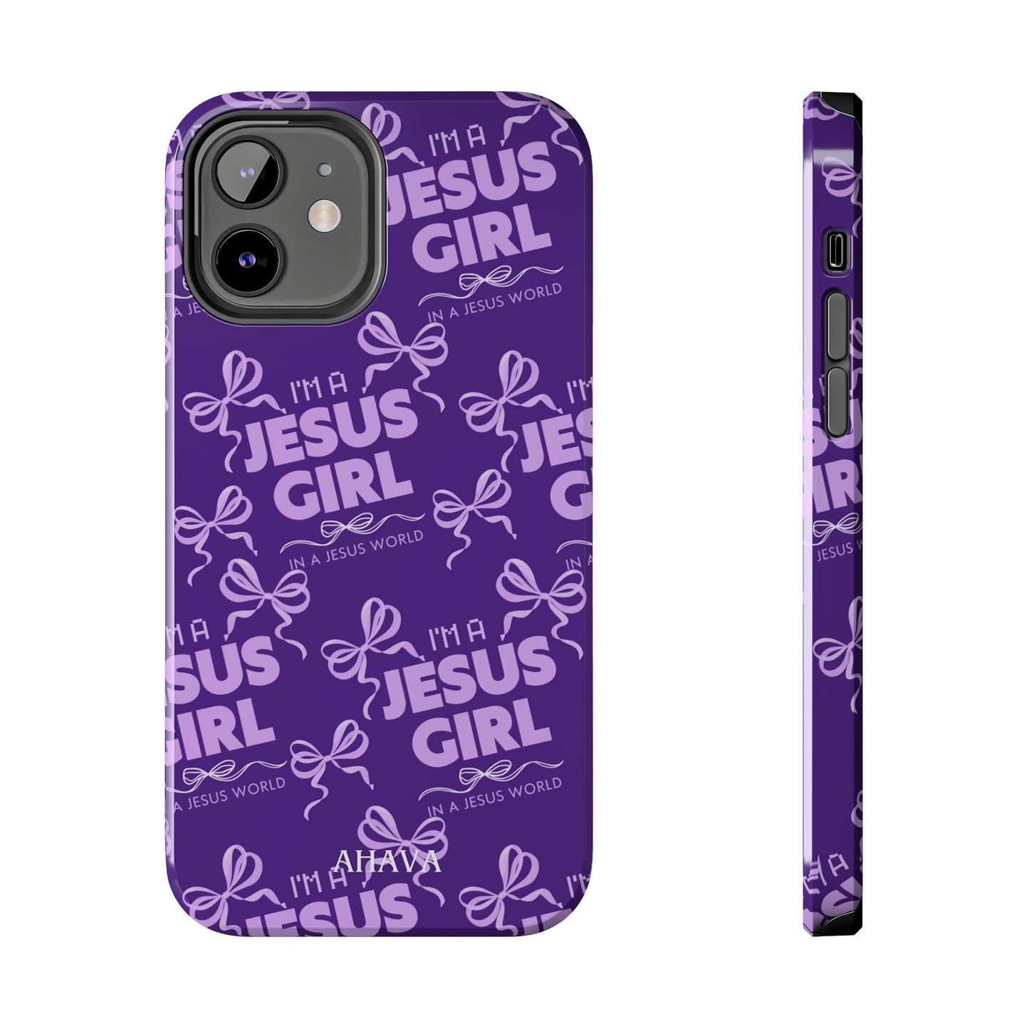 I'm a Jesus Girl Phone Case - Purple