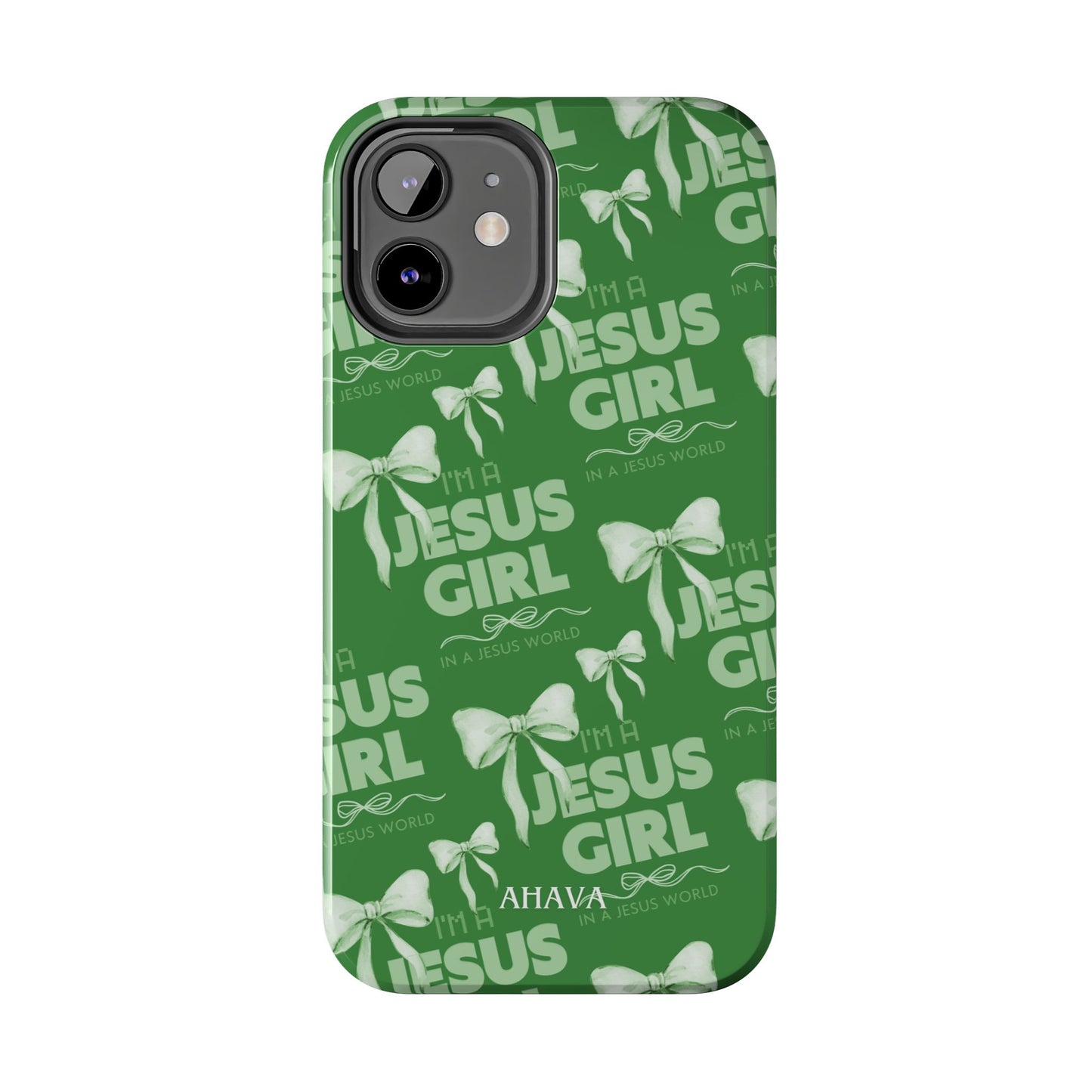I'm a Jesus Girl Case - Green