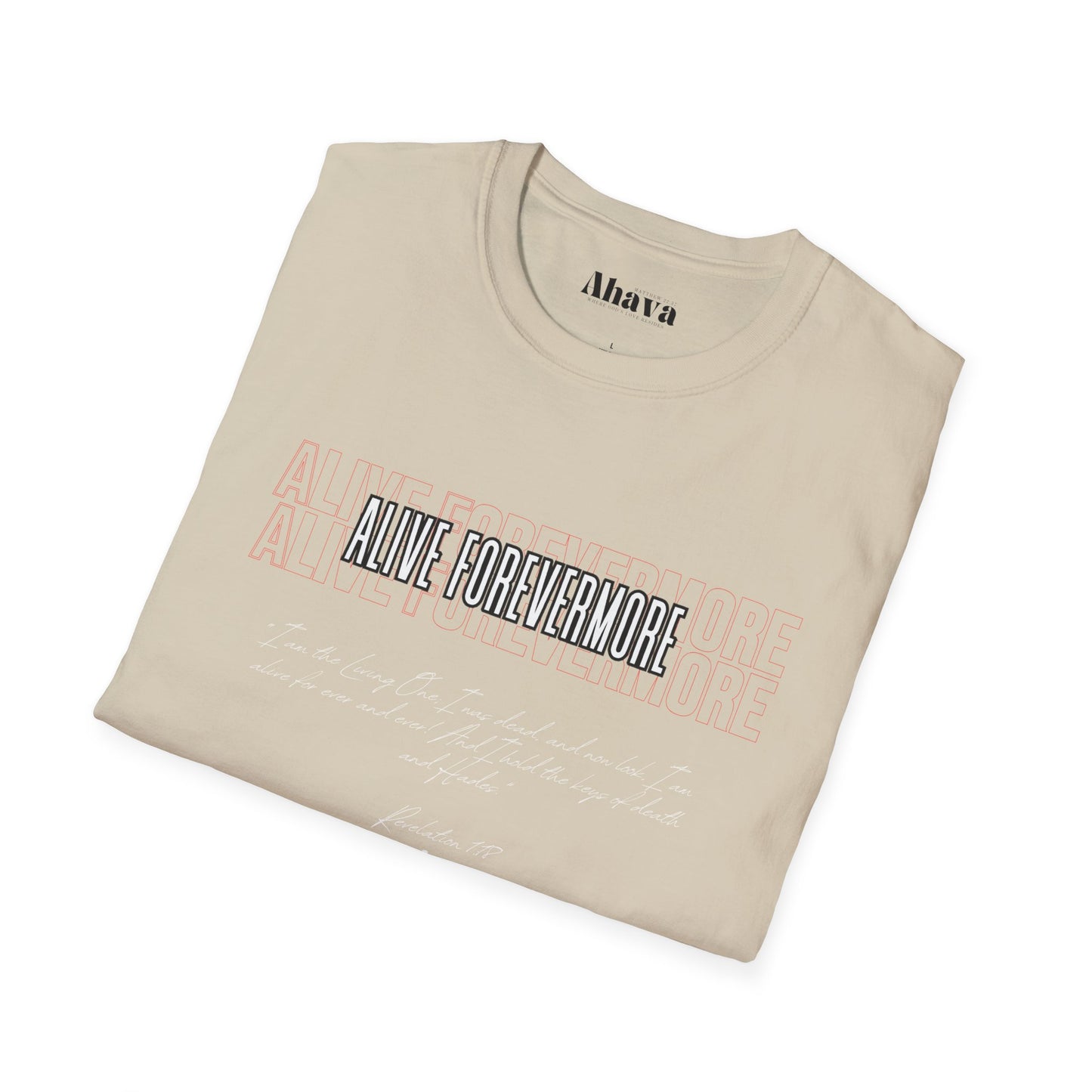 Alive Forevermore T-Shirt – Revelation 1:18