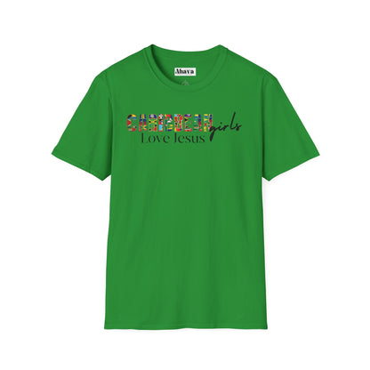 Caribbean Girls Love Jesus T-Shirt
