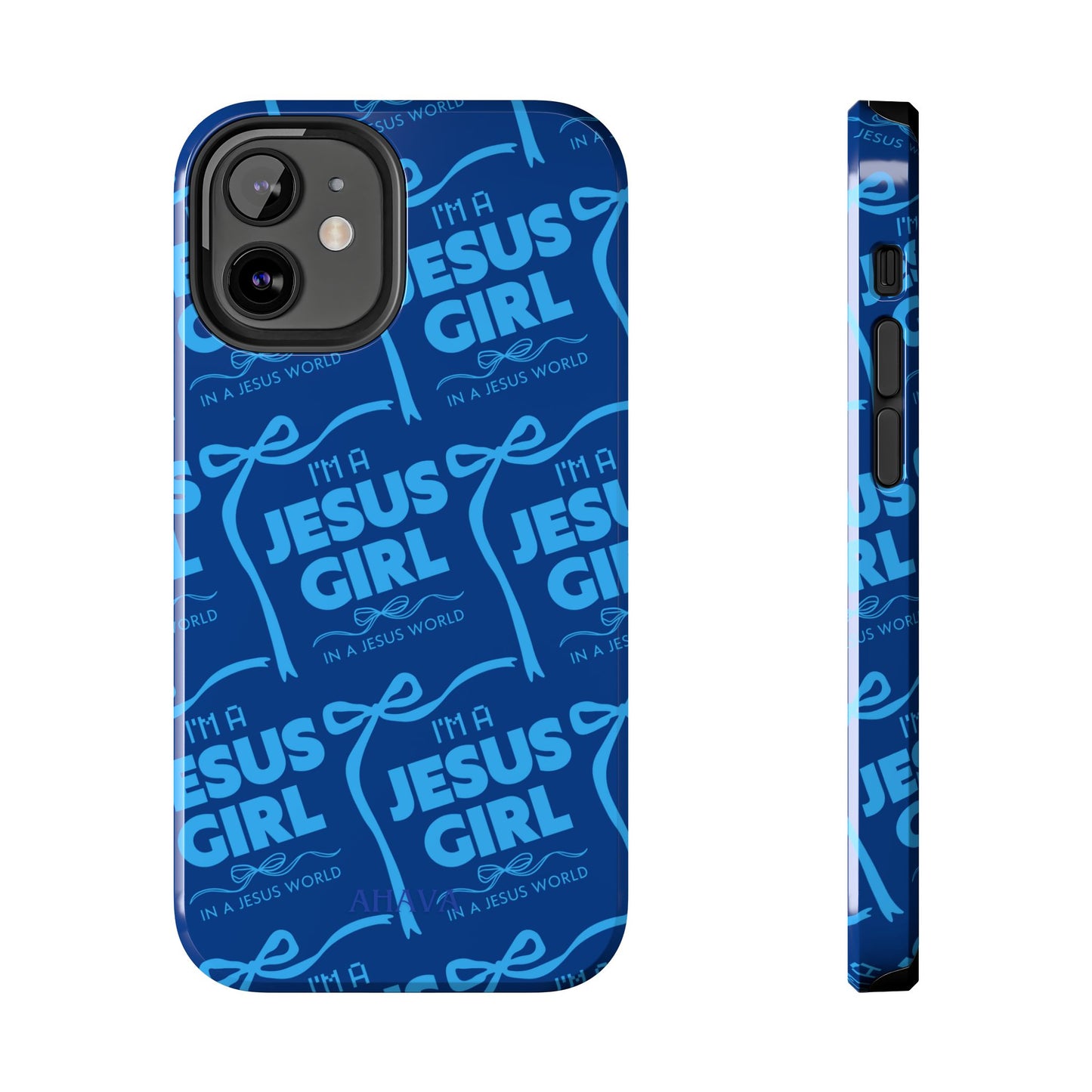 I'm a Jesus Girl Phone Case - Blue