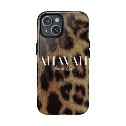 Leopard Ahava Magnetic Phone Case