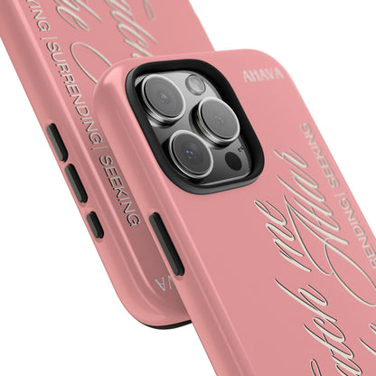 "Catch Me at the Altar" Dusty Rose Phone Case