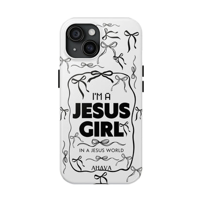 I'm a Jesus Girl  Case - black
