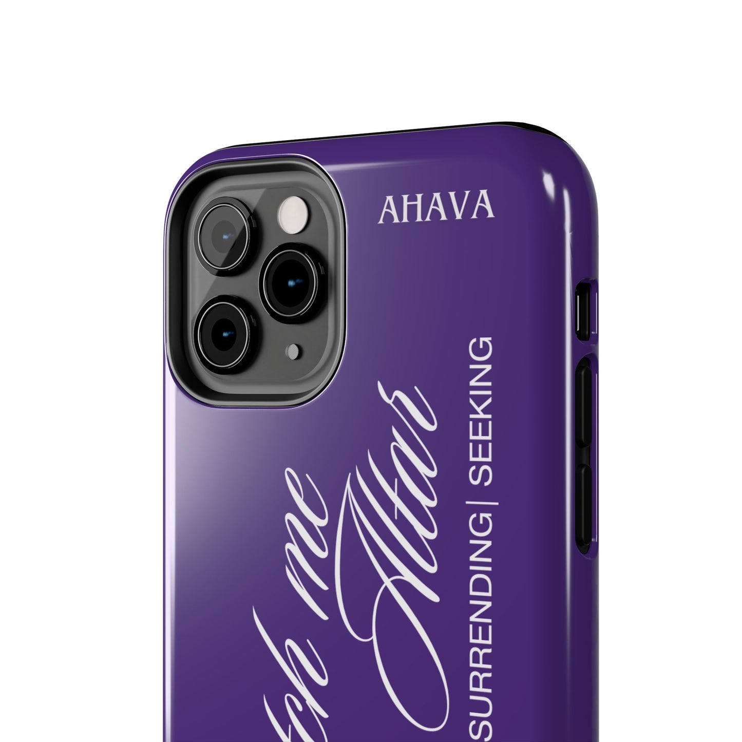 "Catch Me at the Altar" Purple Phone Case